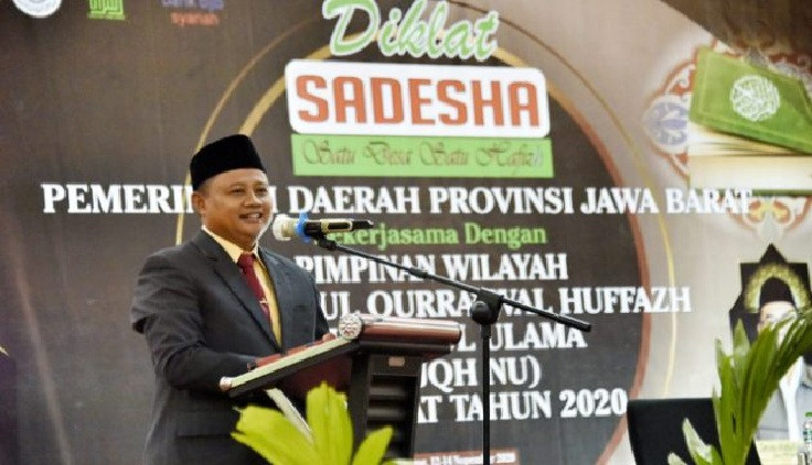 Lewat Program Satu Desa Satu Hafizh, Wagub Jabar Minta Santri Belajar Multidisplin